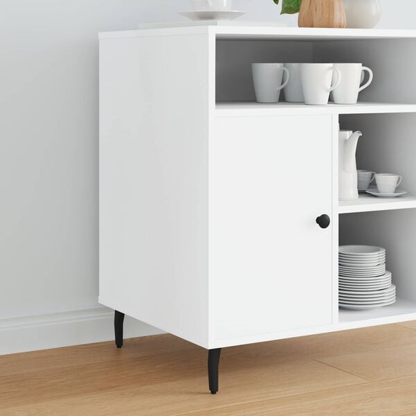 vidaXL Stojne noge 2 pcs Črna 40 x 40 x 100 mm elezo