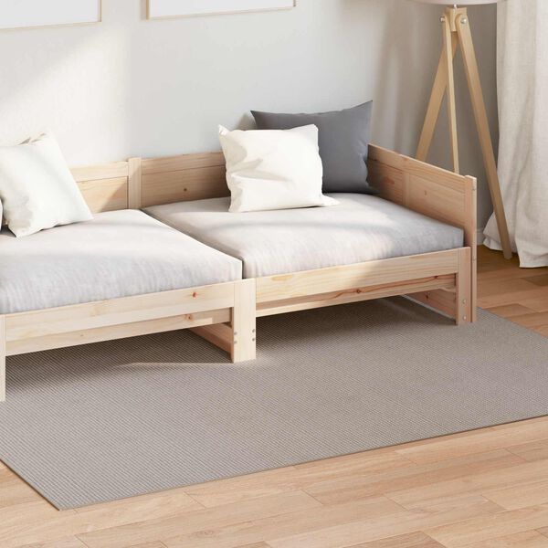 vidaXL Preproge za povr&scaron;ine LUGO Krema in taupe 170 x 120 cm Poliester