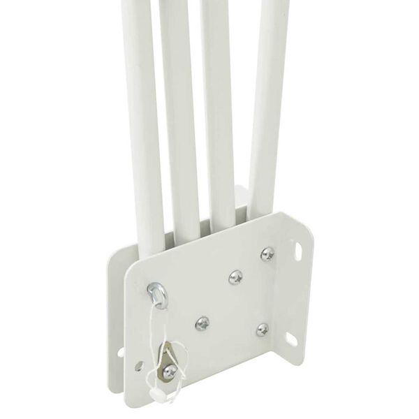 vidaXL Zaslon za zasebnost na balkonu Temno zelena 160 x 160 cm