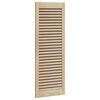 vidaXL Vrata omare z vrati Naravna 110 x 2,1 x 39,5 cm Trdna borovina