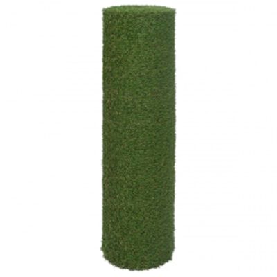 vidaXL Umetna trava 1x5 m/20 mm zelena