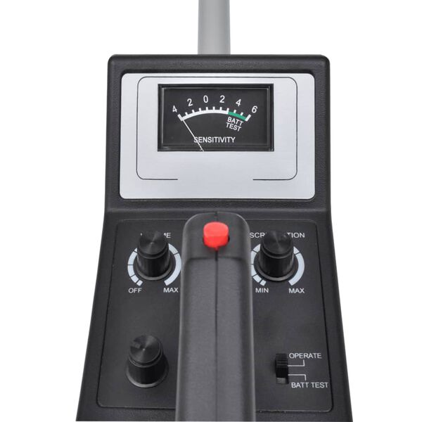 vidaXL Ročni detektor kovin z globino iskanja do 60 cm