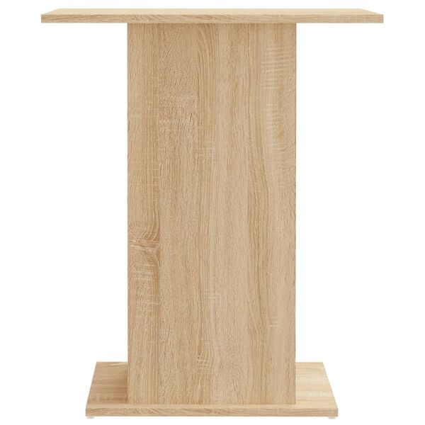 vidaXL Stojalo za akvarij, hrast sonoma, 60,5 x 36 x 72,5 cm, inženirski les