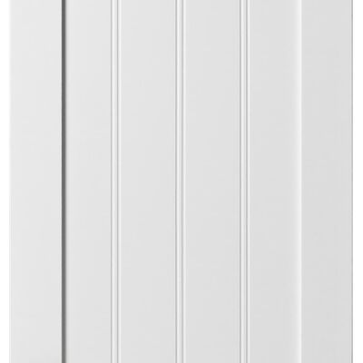 vidaXL Komplet kopalniškega pohištva 5-delni bele barve