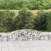 vidaXL Obokane gabion košare 20 kosa 400x30x40/60 cm pocinkano železo