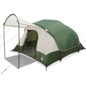 vidaXL Družinski &scaron;otor za 8 oseb zelen vodoodporen