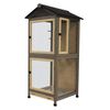 Duvoplus Kletka za ptice Citadel Country 70x70x151 cm lesena