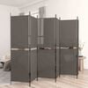 vidaXL Paravan 6-delni antracit 300x220 cm blago