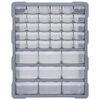 vidaXL Organizator z 39 predali 38x16x47 cm