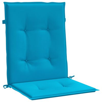 vidaXL Blazine za vrtne stole 4 kosi modre 100x50x3 cm oxford tkanina