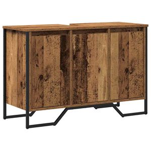 vidaXL Kopalni&scaron;ka omara za umivalnik Star les 91 x 35 x 60 cm