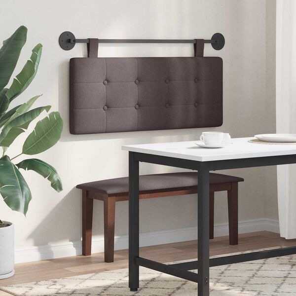 vidaXL Visoki naslon za glavo Namestitev na steno blago