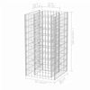 vidaXL Visoka greda gabion jeklo 50x50x100 cm