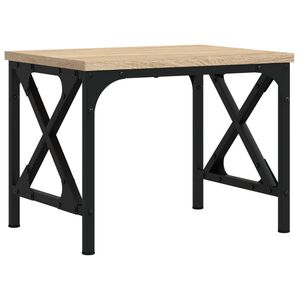 vidaXL Stojalo za tiskalnik sonoma hrast 40x30x31 cm inženirski les