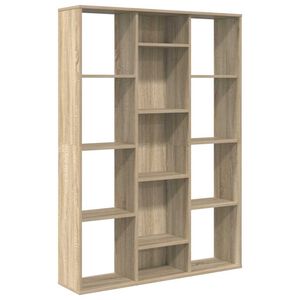 vidaXL Paravan/omara sonoma hrast 100x24x140 cm iverna plo&scaron;ča