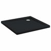 vidaXL Pladenj za tu&scaron;iranje s pikicami 80 x 80 x 4 cm ABS Črna