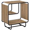 vidaXL Komoda Artisan hrast 60 x 37,5 x 64,5 cm Predelan les