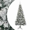 vidaXL Umetna božična jelka z bučko 120 cm 150 LED Toplo bela