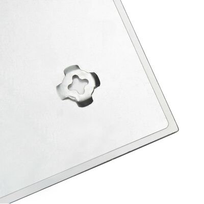 vidaXL Stenska magnetna tabla iz stekla 60x20 cm