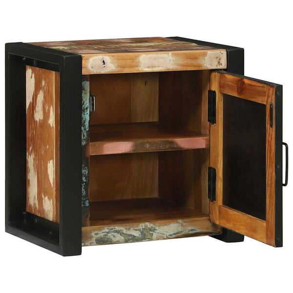 vidaXL Kopalniški predalnik Rjava 40 x 30 x 40 cm Trden predelan les