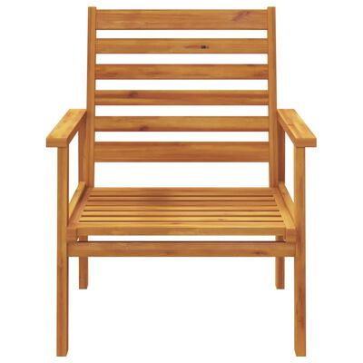 vidaXL Vrtni stol 2 kosa 66,5x65x81 cm trden akacijev les
