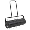 vidaXL Vrtni valj za trato s priponkami za aerator &Oslash; 30 x 90 cm Jeklo