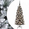 vidaXL Umetna božična jelka z bučko 240 cm 300 LED Toplo bela