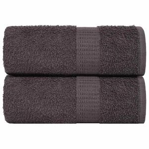 vidaXL Umivalne krpe FROGN 2 kosa antracitne 15x21 cm 360 g/m&sup2;
