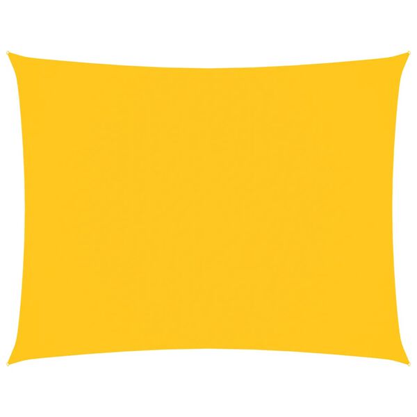 vidaXL Senčno jadro oksford blago pravokotno 2x3,5 m rumeno