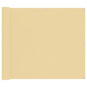 vidaXL Balconska mreža Pe&scaron;čena 100 x 600 cm Oxford tkanina