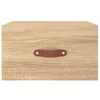 vidaXL Stenska nočna omarica sonoma hrast 35x35x20 cm