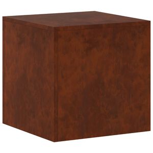 vidaXL Stojalo za rastline Rjav 40 x 40 x 40 cm