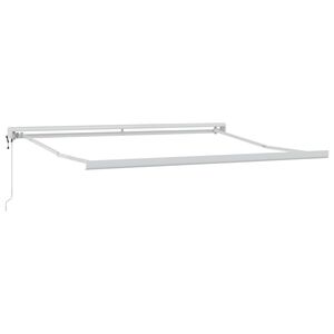 vidaXL Okvir tende Bela 300 x 250 cm Aluminij
