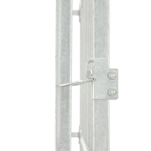 vidaXL Zunanji pasji boks s streho 150x150x200 cm