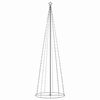 vidaXL Novoletna jelka iz 330 barvnih LED lučk 100x300cm