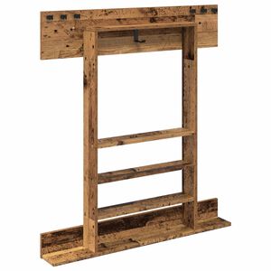 vidaXL Držalo za biljardne palice Inženirski les 93 x 12 x 103 cm