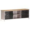 vidaXL TV omarica 120x30x40 cm robusten mangov les
