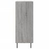 vidaXL Komoda siva sonoma 69,5x34x90 cm inženirski les