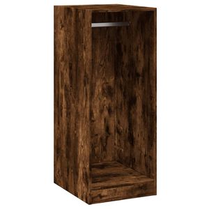 vidaXL Garderobna omara dimljeni hrast 48x41x102 cm inženirski les