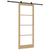 vidaXL Drsna vrata ORKDAL Naravna 93 x 232 cm