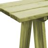 vidaXL Vrtna klop 170 cm impregnirana borovina