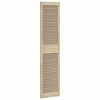 vidaXL Vrata omare z vrati Naravna 170 x 2,1 x 39,5 cm Trdna borovina