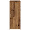 vidaXL shranjevalna omara Old Wood 40x45x103,5 cm inženirski les