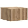 vidaXL Stenski nočni omarici Artisan hrast 33 x 34,5 x 20 cm