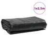 vidaXL Ponjava antracit 1x2,5 m 650 g/m²