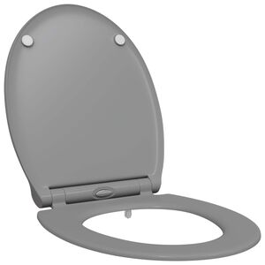 vidaXL Pokrivalo za strani&scaron;če Siva 45,5 x 37,5 x 3,8 cm Duroplast