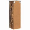 vidaXL Viseča omarica Dimljeni oreh 30 x 29,5 x 100 cm Konstruiran les