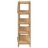 vidaXL Regal s 5 policami 100x40x150 cm bambus