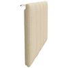 vidaXL Blazina za vzglavje Hanko krem 90 cm blago