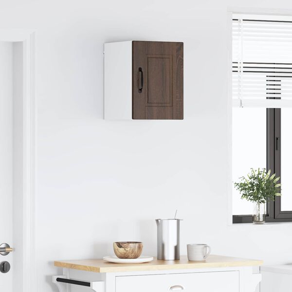 vidaXL Kuhinjski element Rjav hrast 30 x 31 x 40 cm Konstruiran les